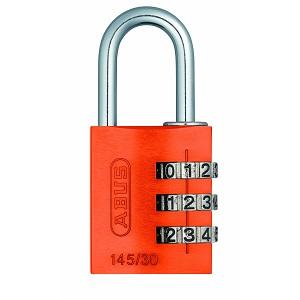 Hængelås 145/30 SB Kode Orange Alu 30mm