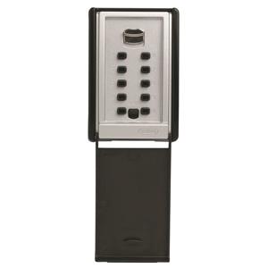 Nøgleboks 767 m/Trykknap Sort