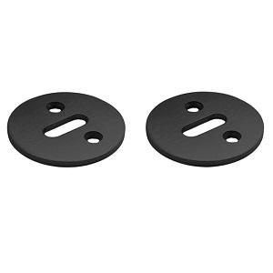 Nøgleskilt Arne Jacobsen Moderne Plan m/M4-skruer Charcoal