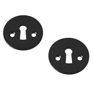 Nøgleskilt Arne Jacobsen Plan m/M4-skruer Charcoal cc27 Ø5