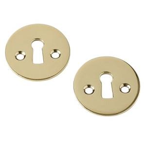 Nøgleskilt Arne Jacobsen Plan m/M4-skruer MPU cc27 Ø50mm