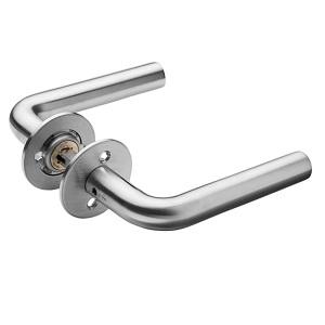 Dørgreb Knud Holscher L-Greb m/roset cc30 RS Ø19mm 33-59mm