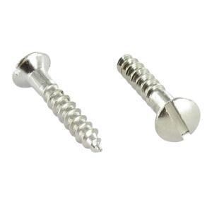 Træskrue DIN 95 LH Lige Ni 3,0x12mm / 200 stk pak