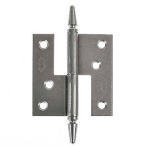 Hamborg Hængsel 6025B Højre Firkant m/spids VFZ   74x32mm