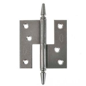 Hamborg Hængsel 6025B Venstre Firkant m/spids VFZ   74x32mm