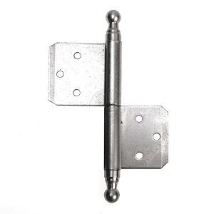 Indstikshængsel 6033D Venstre Firkant m/kugleknop GJM 98x4