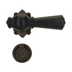 Dørgreb Østerbro 670 m/træskruer (1670T+1671T) Sort BB