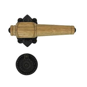 Dørgreb Svanemølle 671 m/træskruer (1670T+1671T) EgNat BB