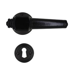 Dørgreb Svanemølle 671 m/træskruer (1770T+1771T) Sort BB