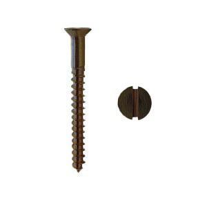 Messingskrue DIN 97 UH Lige (t/hamb. hæng.) BB 5,5x25mm /