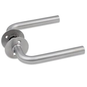 Dørgreb DZ L-Greb m/roset cc30 RS Ø19mm 33-59mm