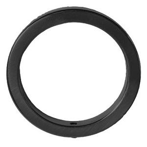 Ring f/kopafdækning Sort Ø38 5mm