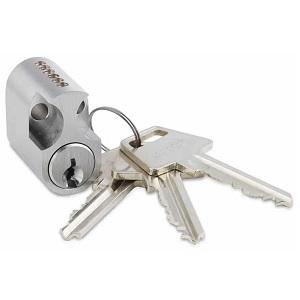Cylinder Rokoko 6-stift incl. 3 nøgler NiS