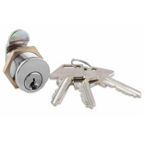 Postkasse Cylinder Rund 6 stift incl. 3 nøgler Ni