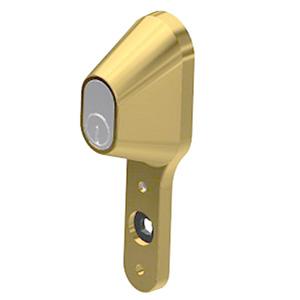 Låsehus t/Paskvilgreb f/oval cylinder Højre MPU 145x36mm