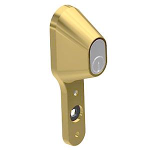 Låsehus t/Paskvilgreb f/oval cylinder Venstre MPU 145x36mm