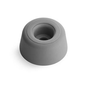 Dørstop Gummi   Grå   Ø20x10mm