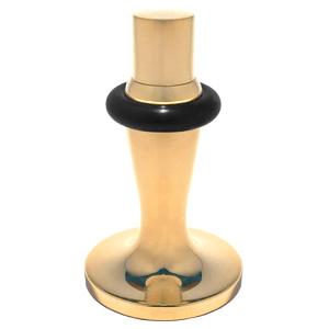 Dørstop Classic t/gulv MPU Sort Gummiring ø45x54/77mm