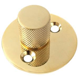 Vridergreb Rouletteret Plan m/M5-skruer MPU cc30 Ø50mm