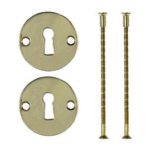 Nøgleskilt 1981 Plan m/gennemgå. skruer MPU cc38 Ø50mm