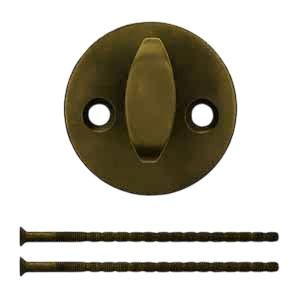 Vridergreb AW Design Plan m/M5-skruer Antik cc30 Ø50mm