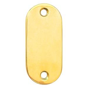 Blindskilt Smalprofil Plan   MPU   cc50 30x65x3mm