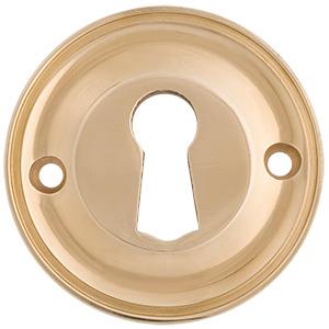 Nøgleskilt 2381 Classic 2 stk. træskruer MPU cc38 Ø49mm