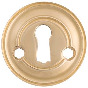 Nøgleskilt 2381 Classic m/gennemgå. skruer MPU cc27 Ø49mm