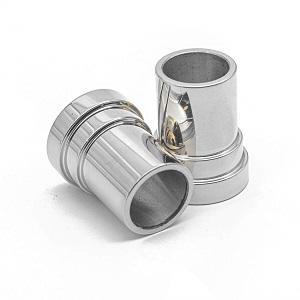 Bøsning t/trædørgreb á 2stk Ni   ø15xØ20mm