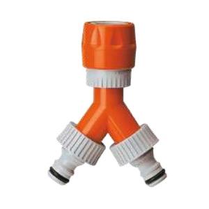 Y-Stykke 4437 2 nippler + hurtigkobling