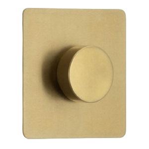 Lysdæmper Corston Enkelt Gl. Mess. Ø35 80x80x1,5mm