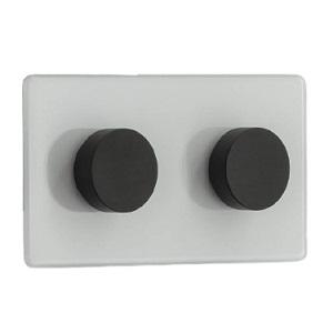 Lysdæmper Corston Dobbelt Poly BB Ø35 80x151x2mm