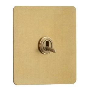 Vippekontakt Enkelt Corston Retractive Gl. Mess. 80x80x1,5