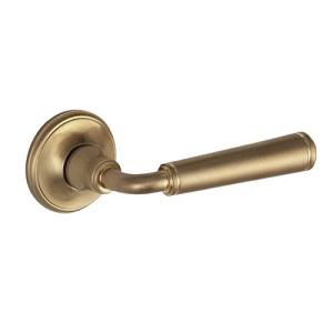 Dørgreb m/roset Ø55mm Corston Digby Gl. Mess   8x8mm 110mm