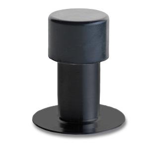 Dørstop Randi 7601 inkl. plug og skrue Sort PVD Ø22x85mm