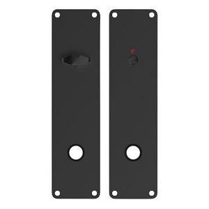 Langskilt Randi 7320 G/WC Assa cc105 Sort PVD ø16 215x55x2mm