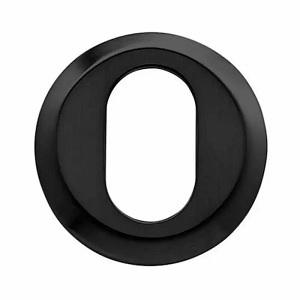 Cylinderring Udvendig Randi f/M4 skruer Sort PVD Ø53 11mm